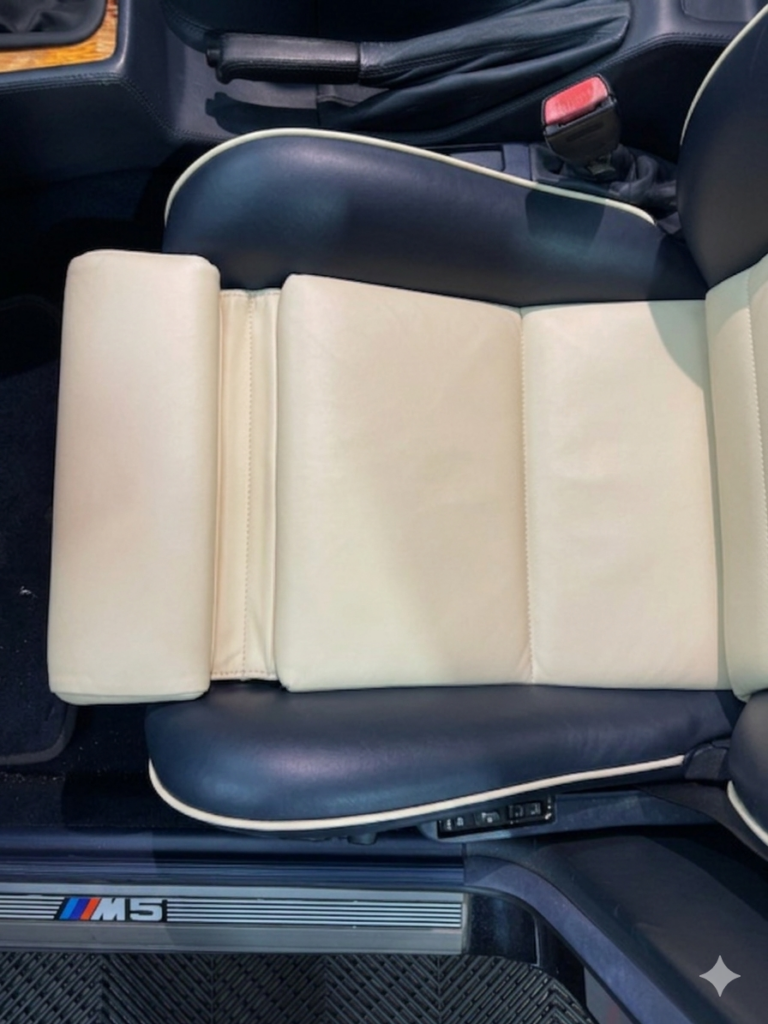 After — BMW M5 Touring E34 - Leather Restoration